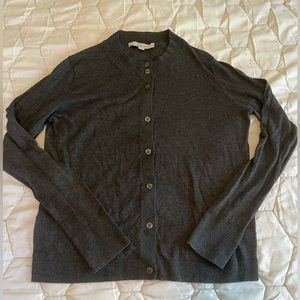 Lightweight Gray Cardigan - LOFT | size medium